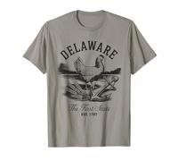 Delaware Chicken Anchor Shirt The First State EST. 1787 T-Shirt