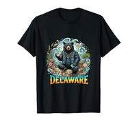 Delaware Coastal Bear Nautical Ocean Style T-Shirt