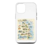 Delaware, DE USA, Maps Icons, Dover, Case for iPhone 12/12 Pro