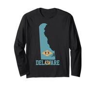 Delaware Flag The First State Pride Long Sleeve T-Shirt