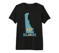Delaware Flag The First State Pride Premium T-Shirt