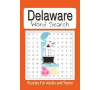 Delaware word search Puzzle Book: All things Delaware related word find book, easy to read 6"x9", 50+ puzzles, 110 pages