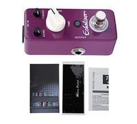 Delay Distortion Effects Pedal for Electric Guitar, All - Metal Housing, 25ms - 600ms Delay Time - Pure Analog Circuit with Warm, Clean Tone, Durable Compact Design for Guitarist