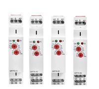 Delay On Delay Off Timer Relay Electronic Type 16A AC230V OR AC/DC12-240V ROHS GRT8-A/B/At/Bt 1Pcs(GRT8-B1-AC230V)