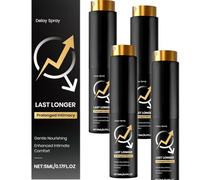 Delay Spray for Men, Intimate Control for Longer-Lasting Moments, Sensitivity Support for Prolonged Intimacy, Fast Absorbing External Use Formula, Men’s Intimate Care 5ml (4pcs)