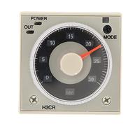 Delay Timer Relay, H3CR-A Delay Timer Relay 0.5S-300H Knob Control Time Relay 11-Pin 100-240VAC 100-125VDC