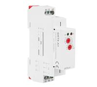 Delay Timer Switch Time Relay AC DC 12V To 240V GRT8 A1 Mini Power On Delay DIN Rail Mount For Industrial Automation Control
