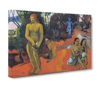 Delectable Waters By Paul Gauguin Canvas Print | Gallery Wrapped 30mm Frame Wall Art | 30x20 inches | Ready to Hang | Impressionist Picture | Living Room Bedroom Lounge Office