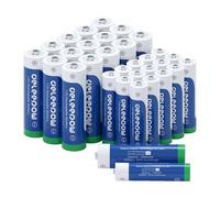 Deleepow NiMH 3300mAh AA Rechargeable Batteries 16 Pack 1.2V AA Rechargeable Battery and 16 Pack AAA NiMH Rechargeable Batteries 1200 Cycles