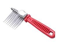 Delegated Dog Combusts for Dogs - Shaggy Hair Grooming Comb | Smooth Ergonomic Cat Dematting Tool for Indoor Outdoor Use, Brush for Families and Friends