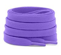 DELELE 2 Pair Flat Shoe laces 5/16" Wide Shoelaces for Athletic Running Sneakers Shoes Boot Strings, 18 Purple, 63 inch (160CM)