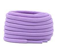 DELELE 2 Pairs Round Solid Climbing Shoelaces Light Purple Hiking Shoe Laces Boot Laces 77 Inches
