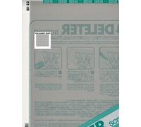 Deleter Screen Tone JR-102 [Dot Pattern 32.5L/30%][Sheet Size 182 x 253 mm (7.16"x 9.96")] for Comic Manga Illustration