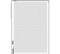 Deleter Screen Tone JR-103 [Dot Pattern 42.5L/10%][Sheet Size 182 x 253 mm (7.16"x 9.96")] for Comic Manga Illustration