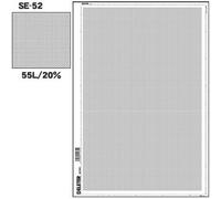 Deleter Screen Tone SE-52 [Dot Pattern 55L/20%] [B4 Size: 362 x 253 mm (14.25" x 9.96") ] for Comic Manga Illustration
