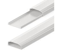 deleyCON Cable Duct - White, 50CM, 1 Piece