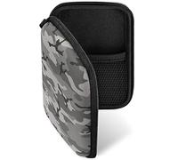 deleyCON Case For Navigation Devices Navi Case - GPS up to 4.3" & 5" (5.75" x 3.66" x 1.34") Robust & Shockproof 2 Inner Compartments Net Pockets - Camouflage