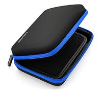 deleyCON Case For Navigation Devices Navi Case - GPS up to 6" & 6.2" (6.69" x 4.72" x 1.77") Robust & Shockproof 1 Inner Compartments Net Pockets - Blue