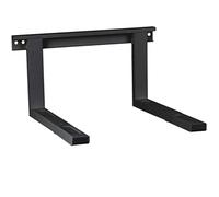 deleyCON Universal Microwave Mount Wall Mount Microwaves up to 35kg extendable up to 53.5cm Oven Wall Mount Grill Coffee Machine - Black