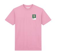 Delfi Brea Padel Icon Frame Men's T-Shirt - Baby Pink / 5XL