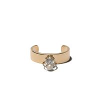 Delfina Delettrez 18kt yellow and white gold Two in One diamond earcuff One Size