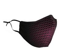 Delfina Stay Safe Reusable Face Mask Protection Washable Mouth & Nose Shield Breathable Anti Smoke Pollution Bike Motorcycle Sport (Pink Shadow)