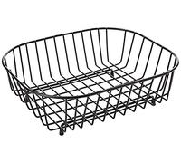 Delfinware 2947BK Black Oval Sink Basket