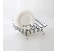 Delfinware 3020ss Stainless Steel Compact Dish Drainer, Silver
