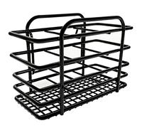 Delfinware Black Plastic Coated Cutlery Drainer