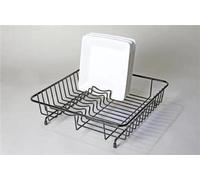 Delfinware Black Plastic Coated Standard Dish Drainer