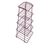 Delfinware Five Tier Saucepan Stand 2120 (Red)