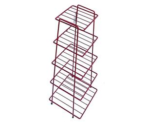 Delfinware Five Tier Saucepan Stand 2120 (Red)