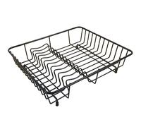 Delfinware Wireware Black Popular Dish Drainer 2034BK Draining Board Rack New
