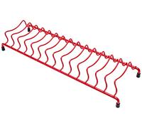 Delfinware Plate Rack, Red