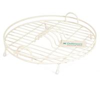 Delfinware Dish Drainer, Metal, Cream, 37 x 37 x 10 cm