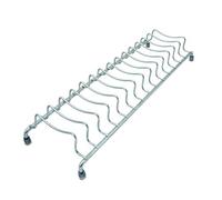 Delfinware Stainless SteelPopular Plate Rack, Stainless Steel, Silver