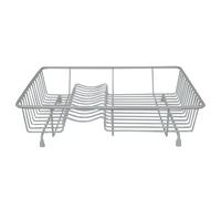 Delfinware Standard Dish Drainer White Plate Sink Rack New