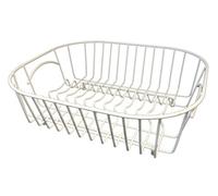 Delfinware White Plate Sink Basket, 2948W