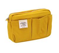 Delfonics 500091 Inner Carrying Bag Size S Yellow Cotton Pouch Case Bag in Bag
