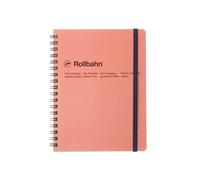 Delfonics Rollbahn Spiral Classic Notebook, 5-1/2 in. x 7 in. (Blush Pink) / B6 notebook