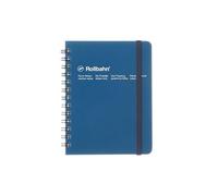 Delfonics Rollbahn Spiral Classic Notebooks: 4-1/2 in. x 5-1/2 in. (Blue) / pocket memo