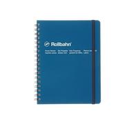Delfonics Rollbahn Spiral Classic Notebooks: 5-1/2 in. x 7 in. (Blue)