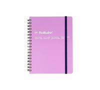 Delfonics Rollbahn Spiral Classic Notebooks, 5-1/2 in. x 7 in. (Light Purple) / B6 notebook