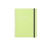 Delfonics Rollbahn Spiral Clear Notebooks, 5-1/2 in. x 7 in. (Green) / B6 notebook