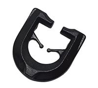 DELFRA 100 T-Gliders Curtain Hooks for T-Rails Colour: Black