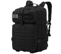 Delgeo 45L Military Tactical Backpacks Molle Army Assault Pack 3 Day Bug Out Bag Hiking Treeking Camouflage Hunting Rucksack