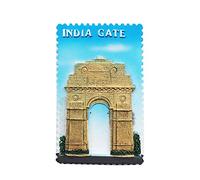 Delhi 3D India Gate Fridge Magnet Souvenir Gift,Resin Handmade India Refrigerator Magnet Home & Kitchen Decoration Collection