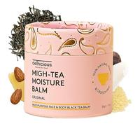 Delhicious Migh-Tea Face and Body Balm for Very Dry Skin, 50g | Shea Butter and Almond Oil Balm for Very Dry Skin, Eczema-Prone and Psoriasis-Prone Care. Vegan Ayurveda Skincare
