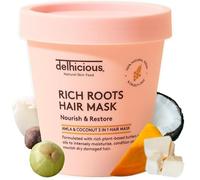 Delhicious Rich Roots Hair Mask with Amla and Coconut, 175g
