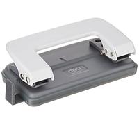 Deli 2 Hole Punch A4 Paper - 10 Sheet Capacity Metal Paper Hole Puncher, 80mm Spacing Φ6mm, Desktop Handheld Hole Punch for Office School & Stationery Supplies